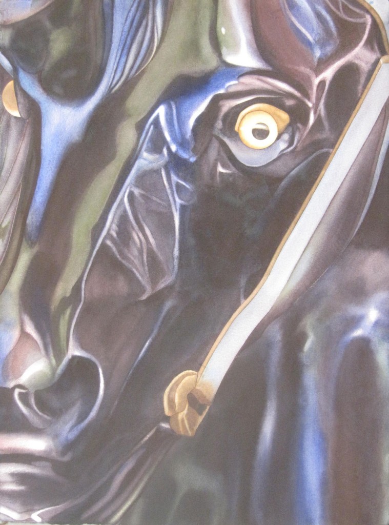 Lea, The Gaze, 2009, Watercolour