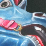 Lea, Pretty Blue Fear, 2011, acrylic
